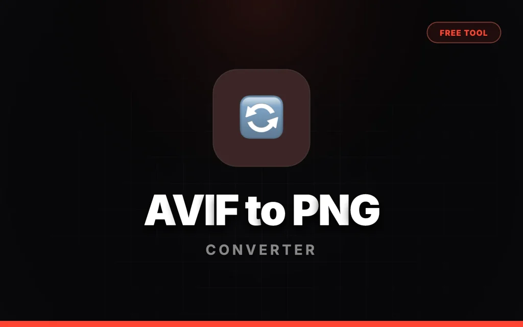 Free Online AVIF to PNG converter tool interface