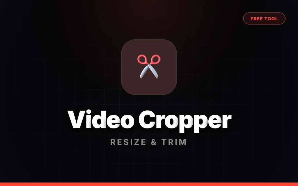 Free Online Video Cropper Tool Interface